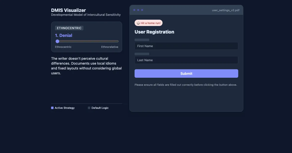 Preview of the DMIS Document Transformer interactive demo