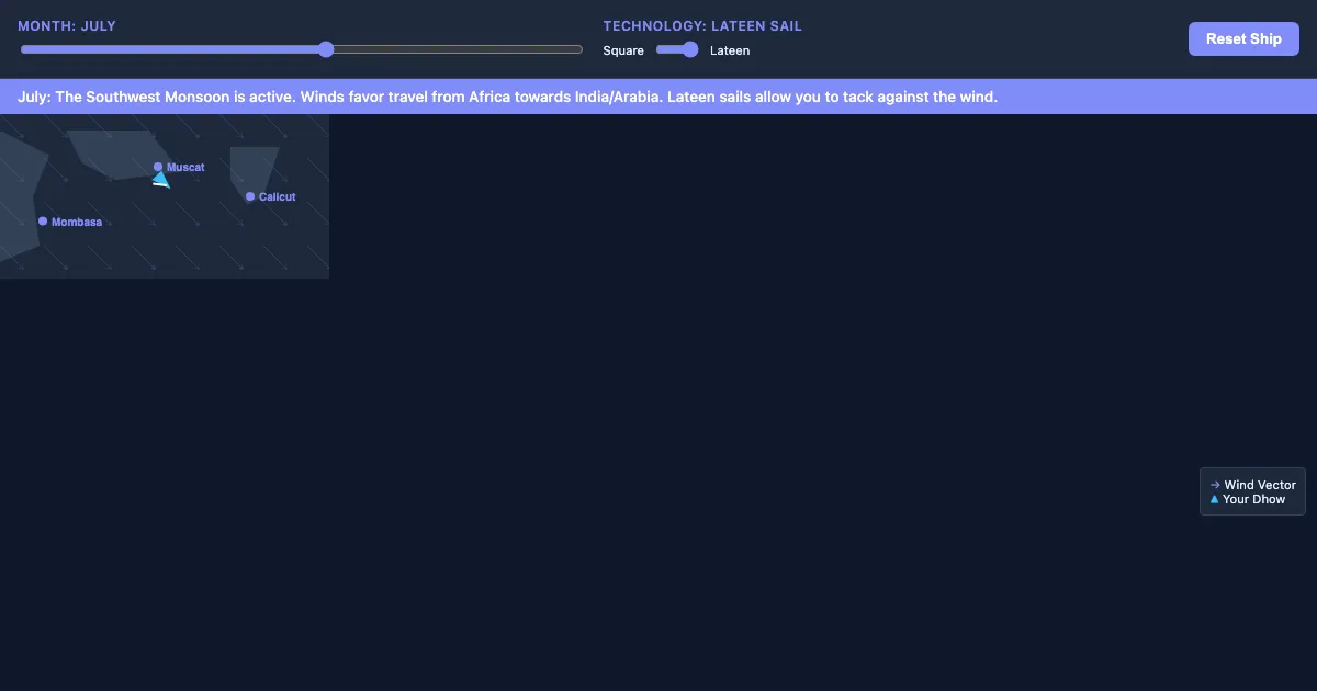 Preview of the Monsoon Engine: The Source Code of the Indian Ocean interactive demo