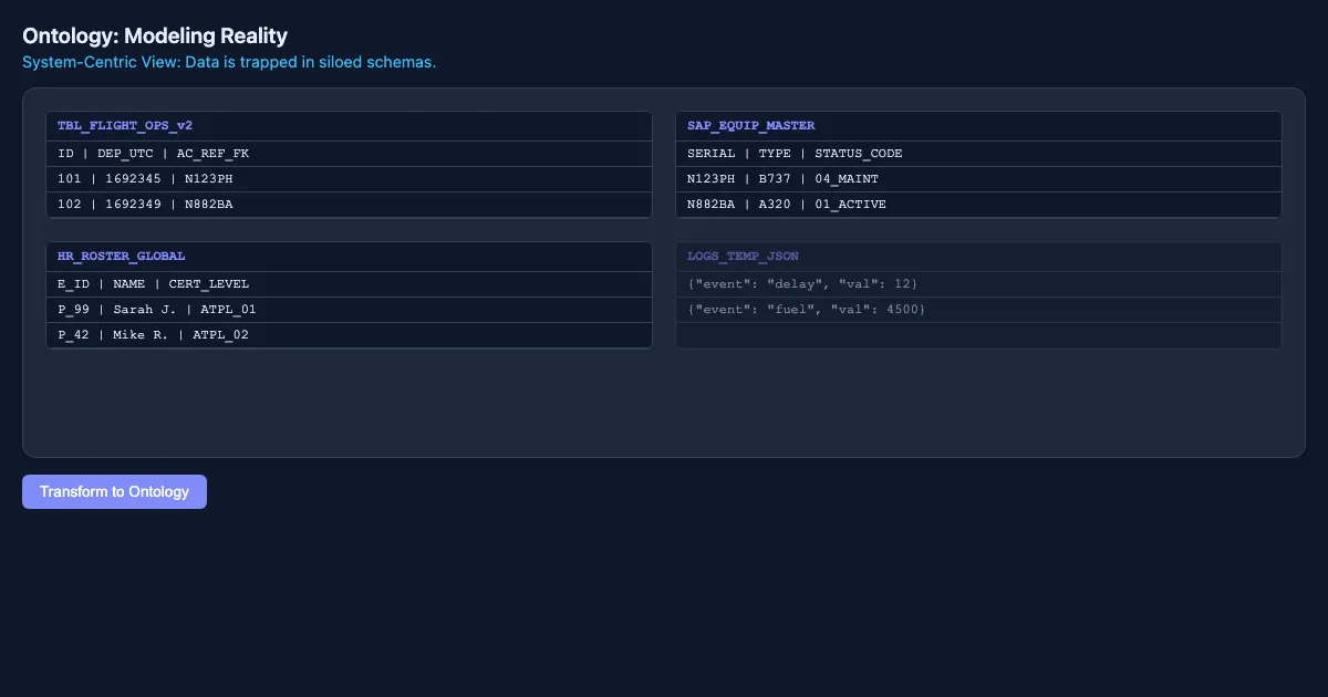 Preview of the Ontology Design: System-Centric vs Object-Centric interactive demo