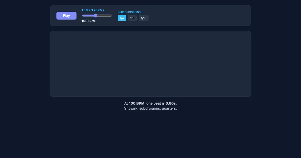 Preview of the Rhythm & Duration Visualizer interactive demo
