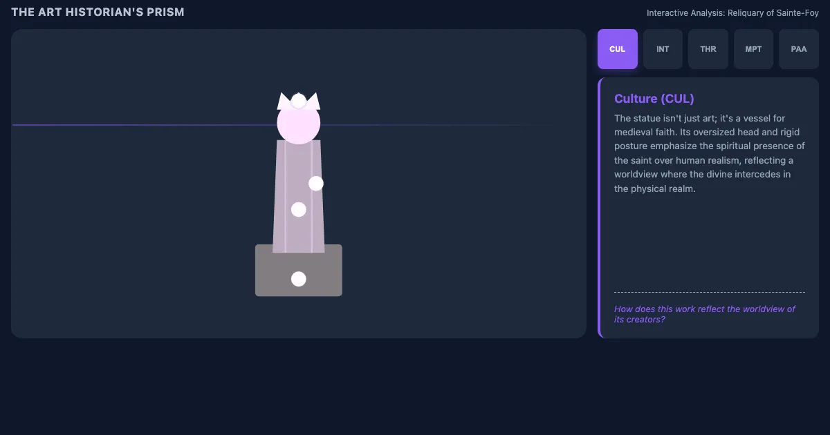 Preview of the The Art Historian's Prism interactive demo