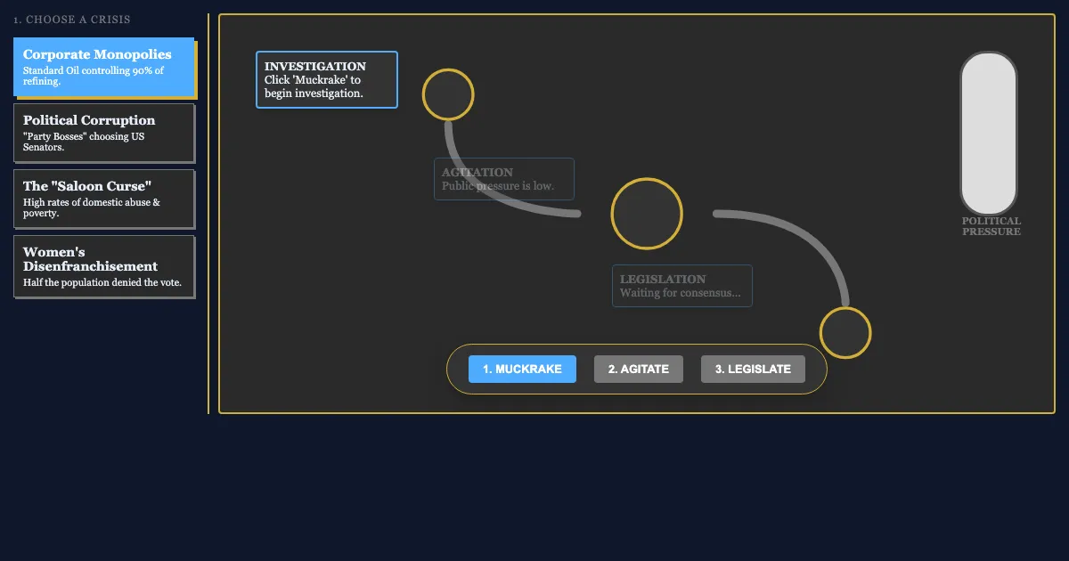 Preview of the The Progressive Reform Engine interactive demo