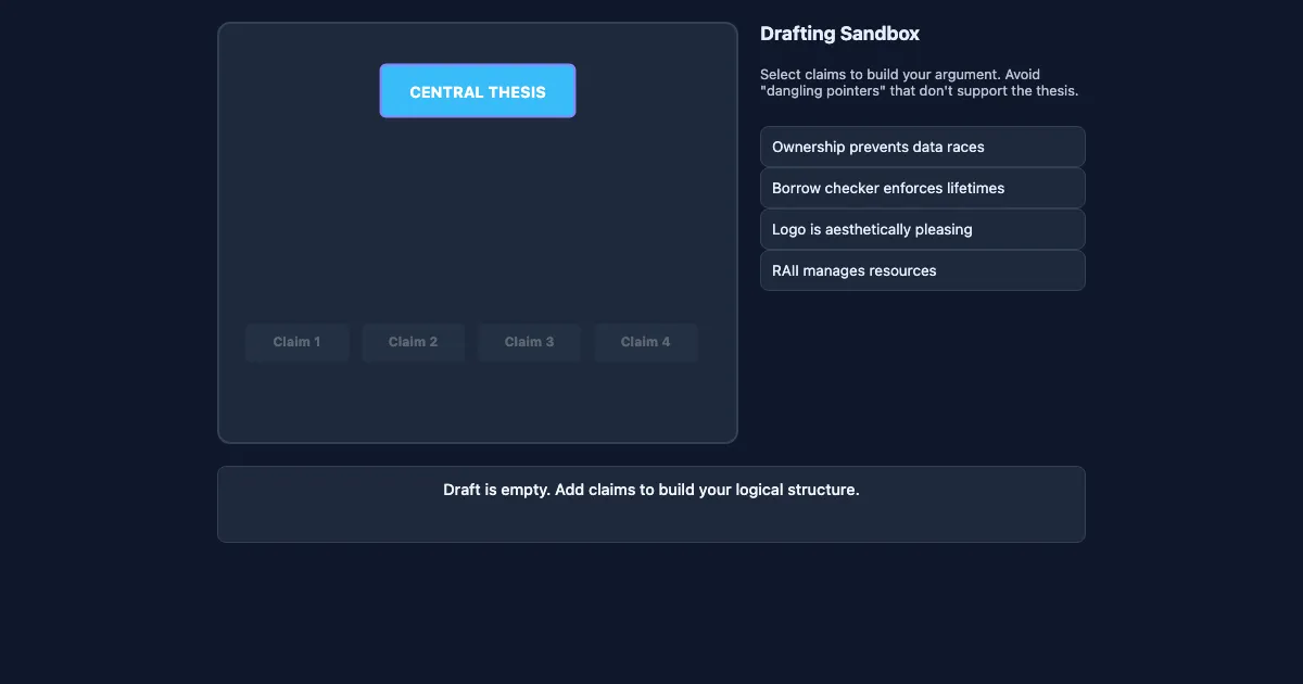 Preview of the The Recursive Architecture: Thesis Support DAG interactive demo
